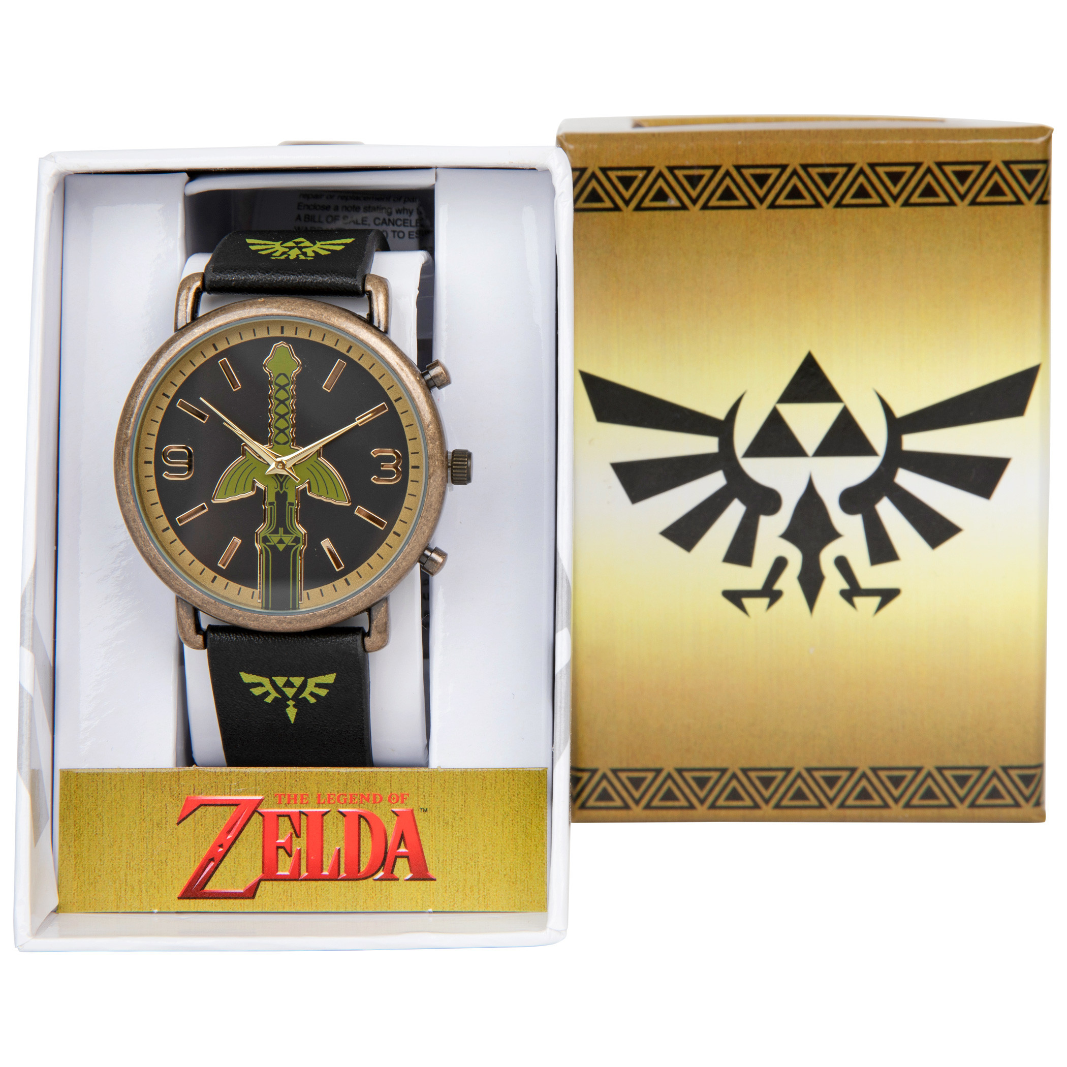 Nintendo Legend of Zelda Sword Symbol Watch with Adjustable Strap